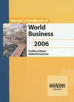 Hardcover Hoover's Handbook of World Business Book