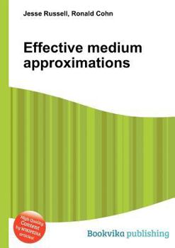Paperback Effective Medium Approximations Book