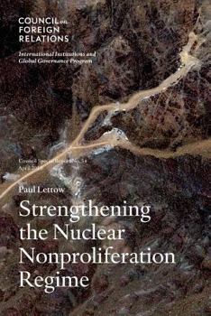 Paperback Strengthening the Nuclear Nonproliferation Regime Book