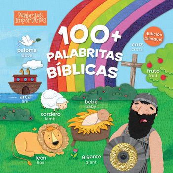 Board book 100+ Palabritas Bíblicas (Edición Bilingüe) [Spanish] Book