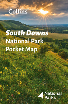 Hardcover South Downs National Park Pocket Map Book