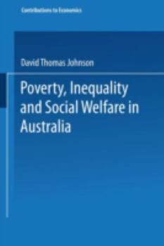 Paperback Poverty, Inequality and Social Welfare in Australia Book