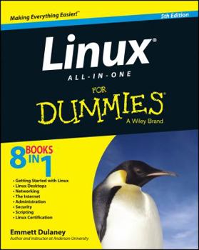 Paperback Linux All-In-One for Dummies Book