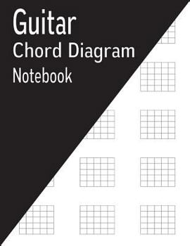 Paperback Guitar Chord Diagram Notebook Book