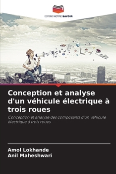 Paperback Conception et analyse d'un véhicule électrique à trois roues [French] Book