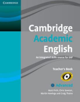Paperback Cambridge Academic English C1 Advanced Book