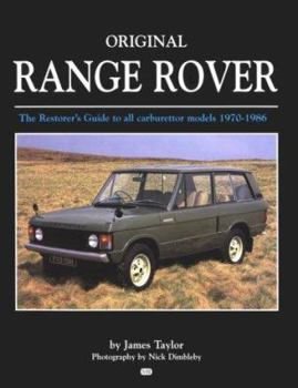 Hardcover Original Range Rover 1970-1986 Book