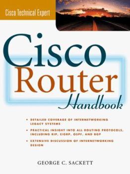 Paperback The Cisco Router Handbook Book