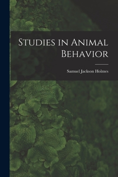 Paperback Studies in Animal Behavior Book