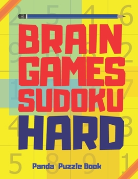 Paperback Brain Games Sudoku Book Hard: 300 Mind Teaser Puzzles For Adults Book