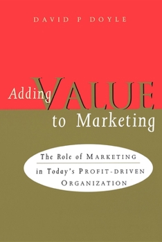 Paperback Adding Value to Marketing Book