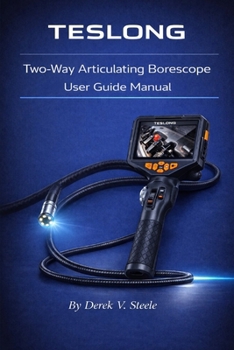 Paperback TESLONG Two-Way Articulating Borescope User Guide Manual Book