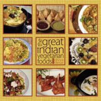 Paperback The Great Indian Vegetarian Foods Book