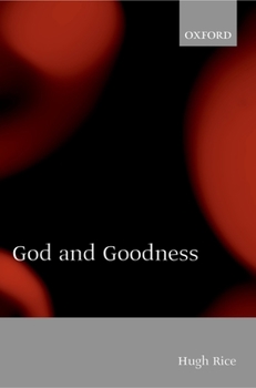 Paperback God and Goodness Book