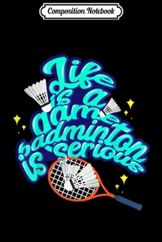 Paperback Composition Notebook: Badminton Champion Journal/Notebook Blank Lined Ruled 6x9 100 Pages Book