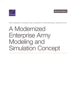 Paperback A Modernized Enterprise Army Modeling and Simulation Concept Book