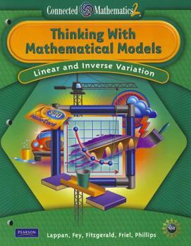 Paperback Connected Mathematics 2: Thinking with Mathematical Models: Linear and Inverse Variation Book