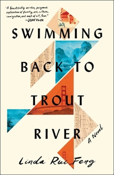 Hardcover Swimming Back to Trout River Book