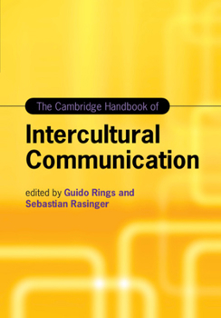 Hardcover The Cambridge Handbook of Intercultural Communication Book