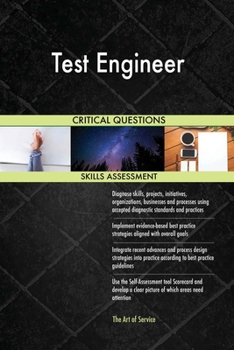 Paperback Test Engineer Critical Questions Skills Assessment Book