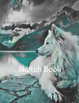 Paperback Sketch book: notebook for drawing, writing, painting, sketching or doodling, for kids, for girls 8.5 inch 120 pages Book