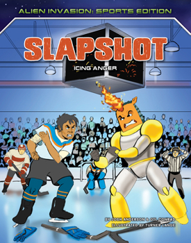 Library Binding Slapshot: Icing Anger Book