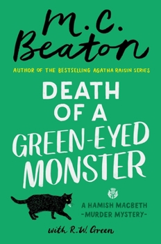 Hardcover Death of a Green-Eyed Monster Book
