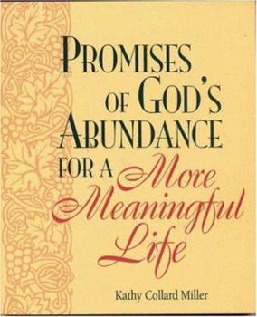 Paperback Promises of God's Abundance for a More Meaningful Life Book