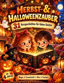 Herbst- & Halloweenzauber Kurzgeschichten für Kinder- Zauberhafte Abenteuer zum Vorlesen: Magische Vorlesegeschichten für kleine Geister, voller Magie, Spaß und Abenteuer ab 4 Jahren (German Edition)