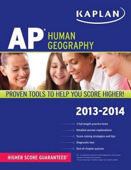 Paperback Kaplan AP Human Geography Book