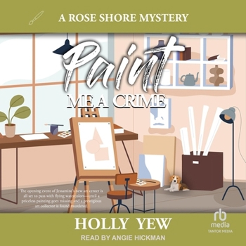 MP3 CD Paint Me a Crime Book
