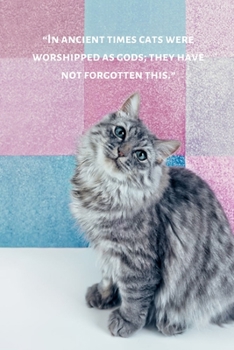 Paperback Notebook Journal: This Cat Notebook/ Cat Journal / Cat Women / For Cats Pets Lover (6x9 Journal) Lined Writing Notebook, 120 Pages Cat G Book