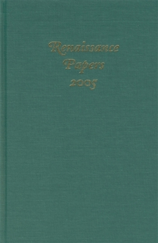 Renaissance Papers - Book  of the Renaissance Papers