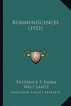 Paperback Rummyniscences (1921) Book
