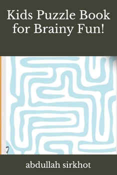 Paperback Kids Puzzle Book for Brainy Fun! Book