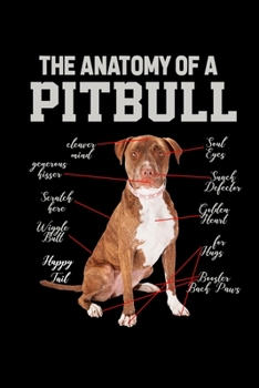 Paperback The Anatomy of a Pitbull: 110 Game Sheets - Four in a Row Fun Blank Games - Soft Cover Book for Kids for Traveling & Summer Vacations - Mini Gam Book