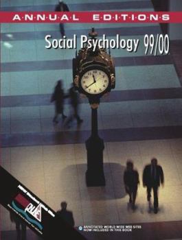 Hardcover Social Psychology 1999-2000 Book