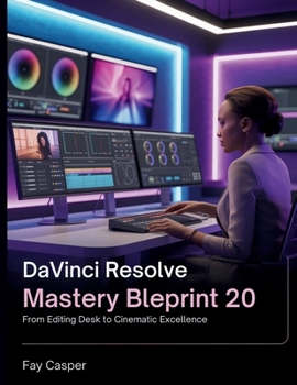 Paperback DaVinci Resolve Mastery Blueprint 20: From Editing Desk to Cinematic Excellence Book