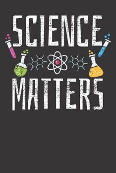 Notebook: Science Student Teacher Gift Chemistry Physics Vintage Dot Grid 6x9 120 Pages