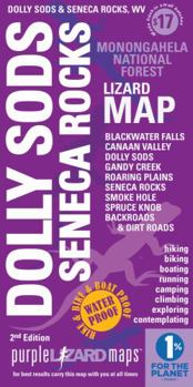 Dolly Sods-Seneca Rocks, Monongahela National Forest, West Virginia Lizard Map