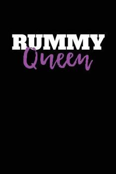 Paperback Rummy Queen: Blank Lined Journal Book