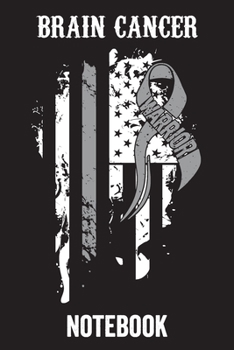 Brain Cancer Notebook: Brain Cancer Journal Notebook (6x9), Brain Cancer Books, Brain Cancer Gifts, Brain Cancer Awareness Product