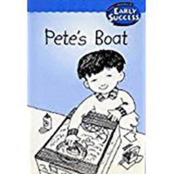 Paperback Houghton Mifflin Early Success: Pete's Boat Book