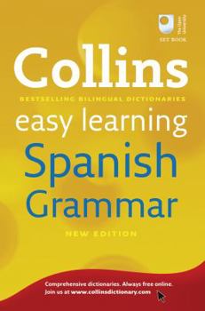 Paperback Easy Learning Spanish Grammar Book