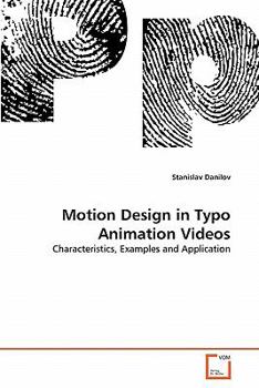 Paperback Motion Design in Typo Animation Videos Book
