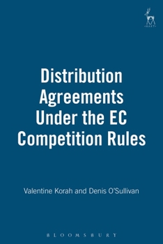 Hardcover Distribution Agreements Under the EC Competition Rules Book