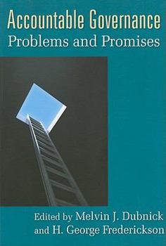 Paperback Accountable Governance: Problems and Promises Book