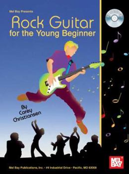 Paperback Rock Guitar for the Young Beginner [With CD] Book