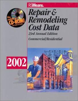 Paperback R.S. Means Repair and Remodeling Cost Data 2002: Commercial/Residential Book
