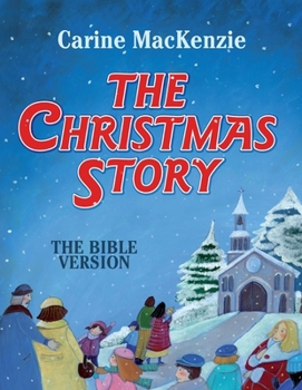 Hardcover The Christmas Story: The Bible Version Book